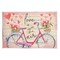 Stupell Industries Love In The Air Tulip Bike Basket Wall Plaque Art
